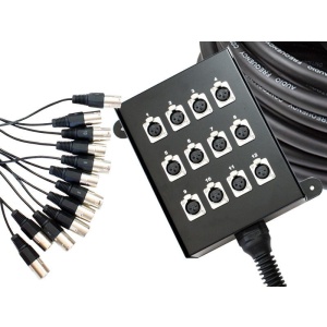 6 Way Stage Box 10m